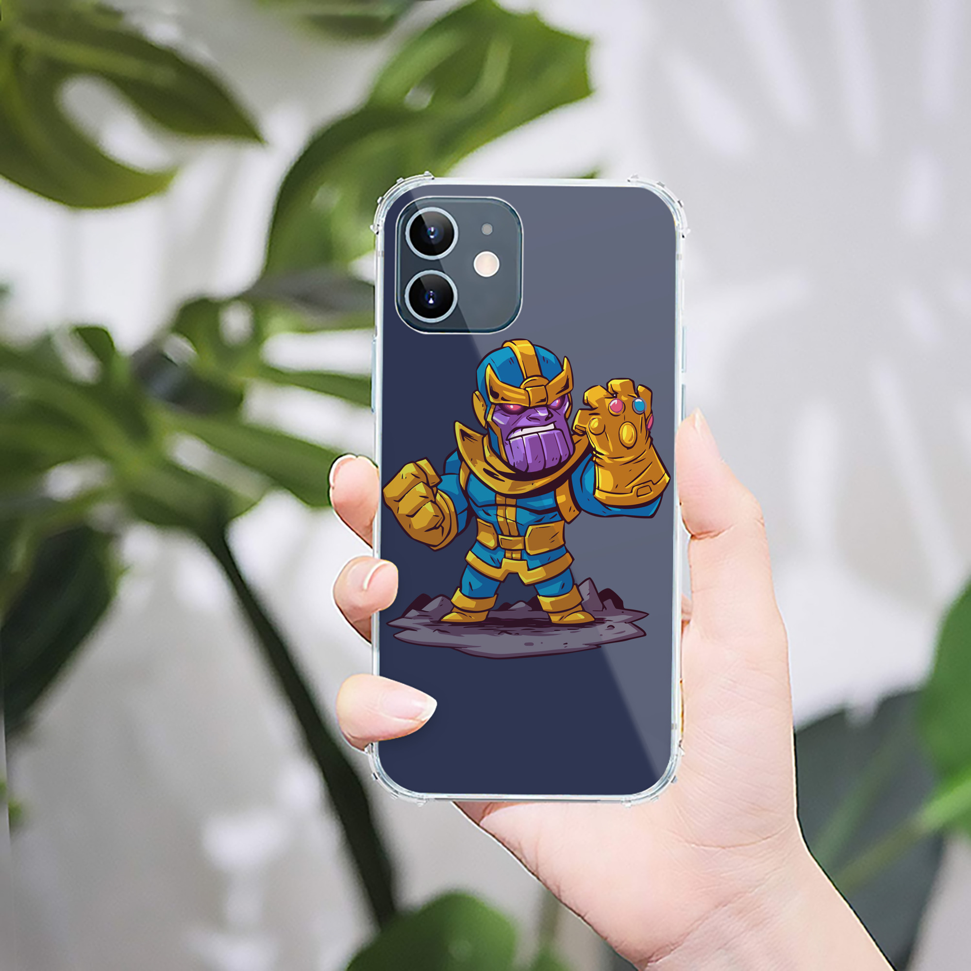 （画像用） アベンジャーズ The Avengers 【iPhone 12シリーズ対応】透明スマホケース（クリアソフトケース）